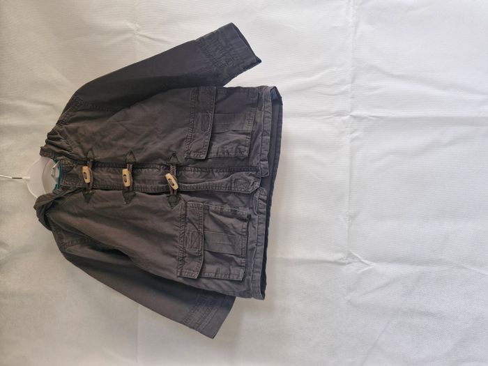 Manteau zippé brandebourgs à capuche 3 ans Kid kanaï