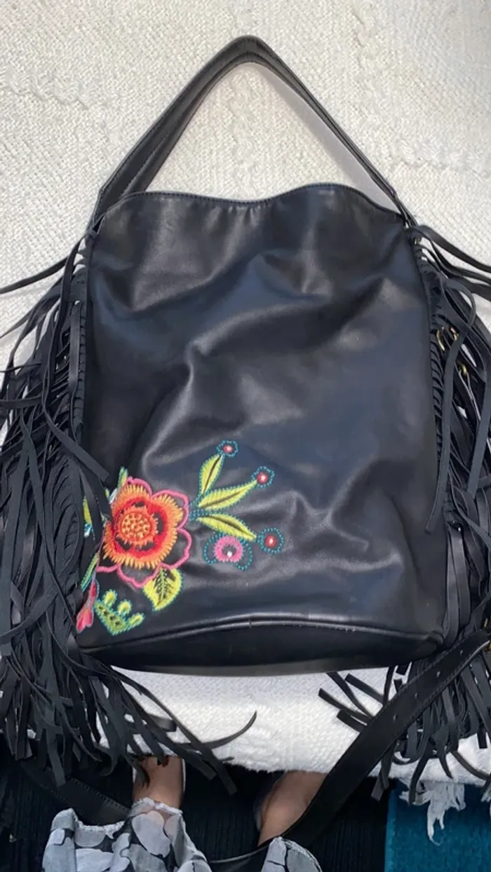 sac porté épaule ou bandoulière Desigual noir - photo numéro 2