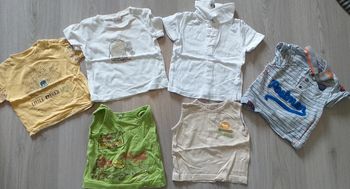 Tee-shirts et chemise 6 mois