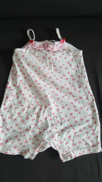 Combi-Short été fille T.18M