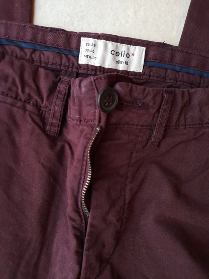 Pantalon bordeau - photo numéro 6
