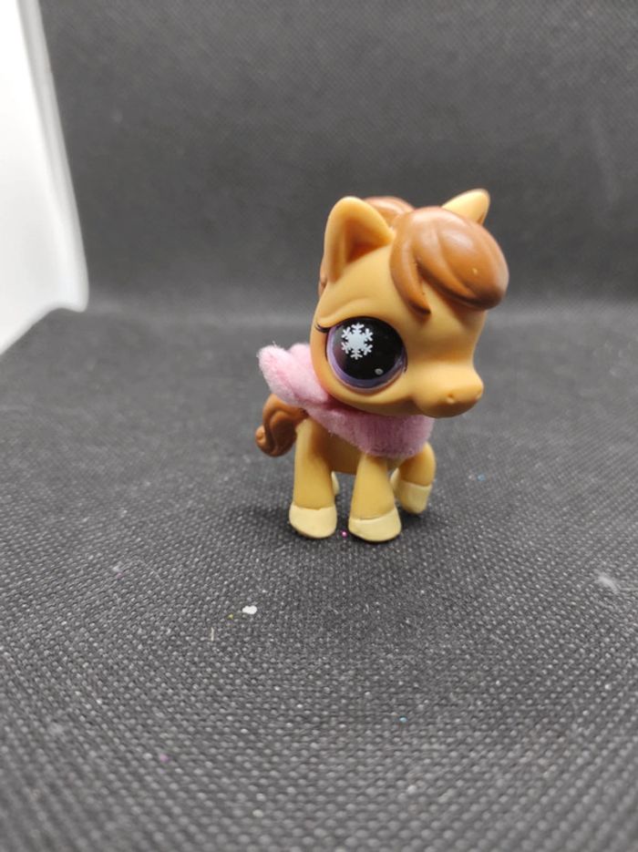 my Littlest Petshop LPS horse cheval 684 #geektradelpscheval