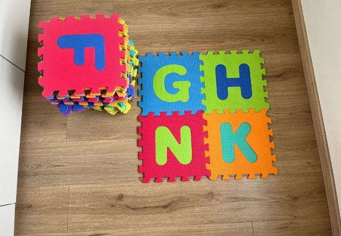 Tapis pour enfant Dalles en mousse emboîtables en puzzle 🧩