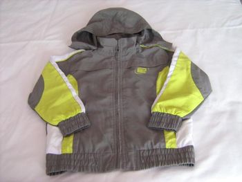 Veste de survêtement grise