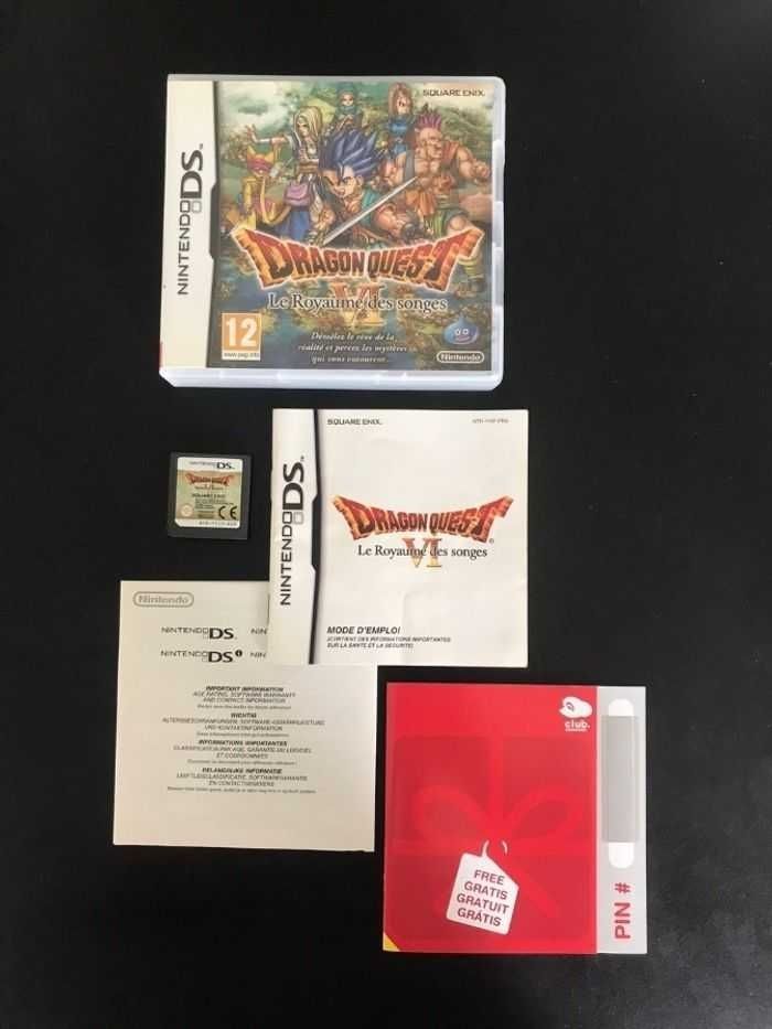 COMPLET Dragon Quest VI 6 Le Royaume Des Songes Nintendo DS FRANCAIS VIP