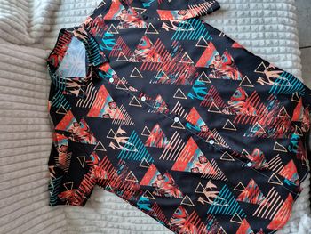 Chemise à motifs manches courtes shein homme