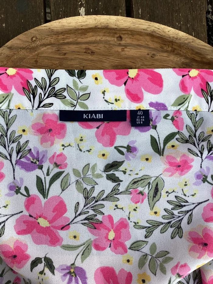 Jupe midi fleurie Kiabi taille 40 – excellent état 🌸 - photo numéro 5