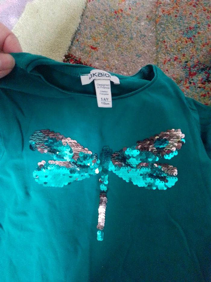 Ensemble jupe fille 5 ans - photo numéro 3