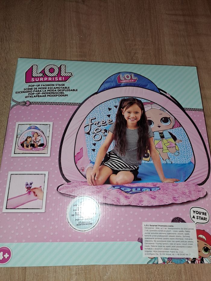 Tente de jeu pop up poupée lol neuf