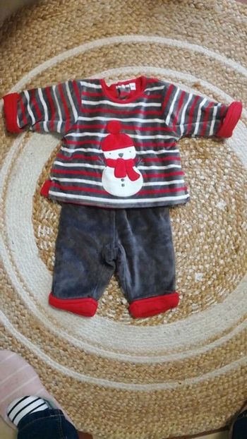 Pyjama 1 mois noël