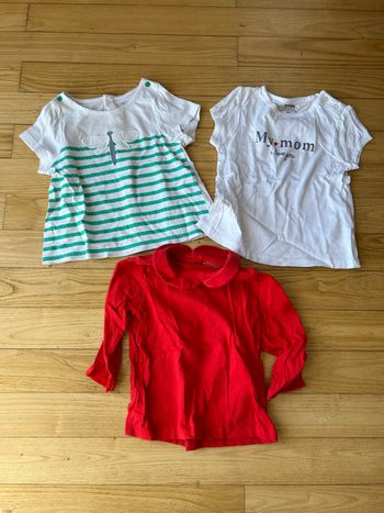 Lot de tshirts