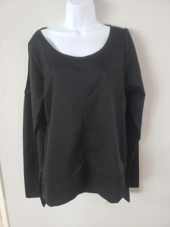 Tee shirt manche longue ouverte