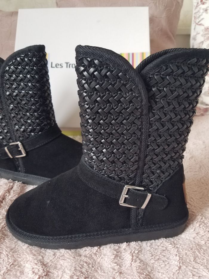 Bottes fourrees femme en cuir Les Tropeziennes t 38 NEUF