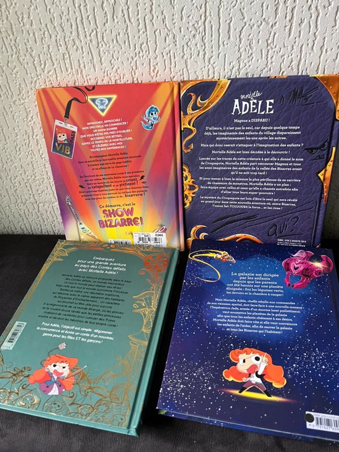 4 gros livres mortelle Adele - photo numéro 2