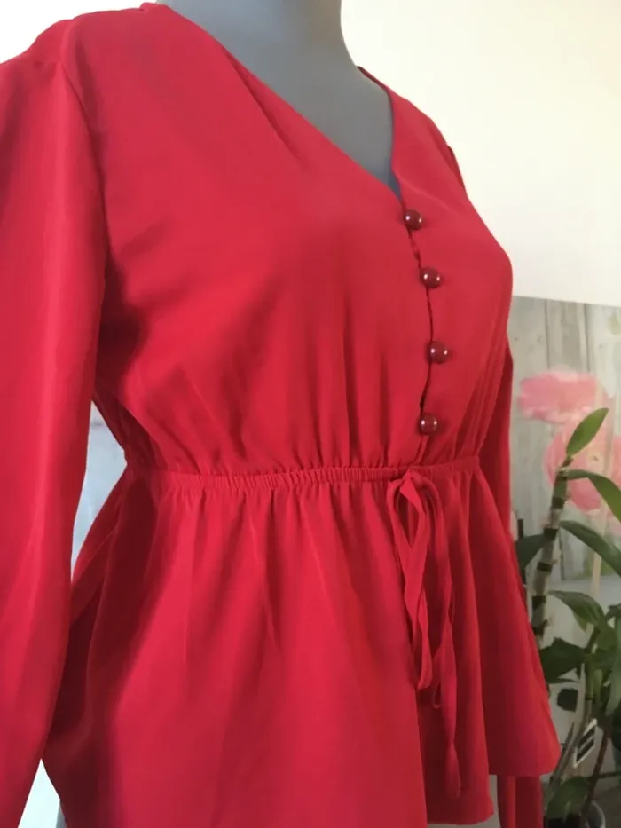 Magnifique blouse manches longues en 38 S de chez Shein excellent état - photo numéro 4