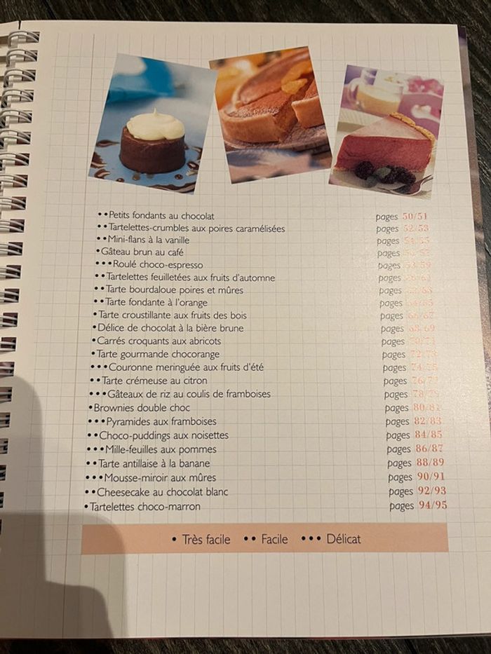 Livre “tartes et gâteaux” - photo numéro 3