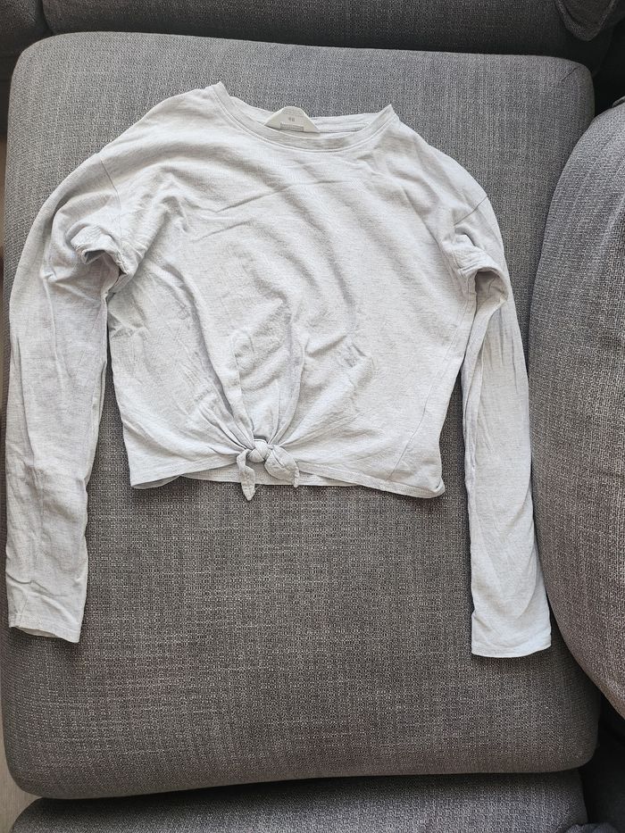 Tee shirt manche longue fille taille 13-14 ans