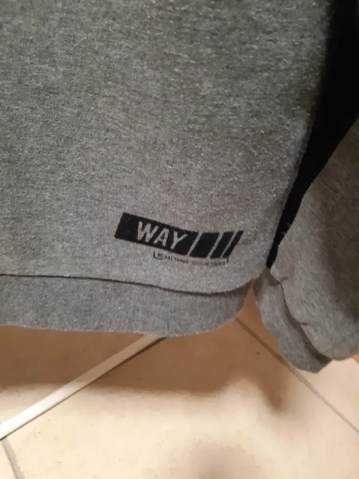 Veste cardigan gilet noir/gris - IKKS - taille XXS ado - photo numéro 8