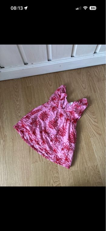 Robe d’été rose primark taille 3 mois fille