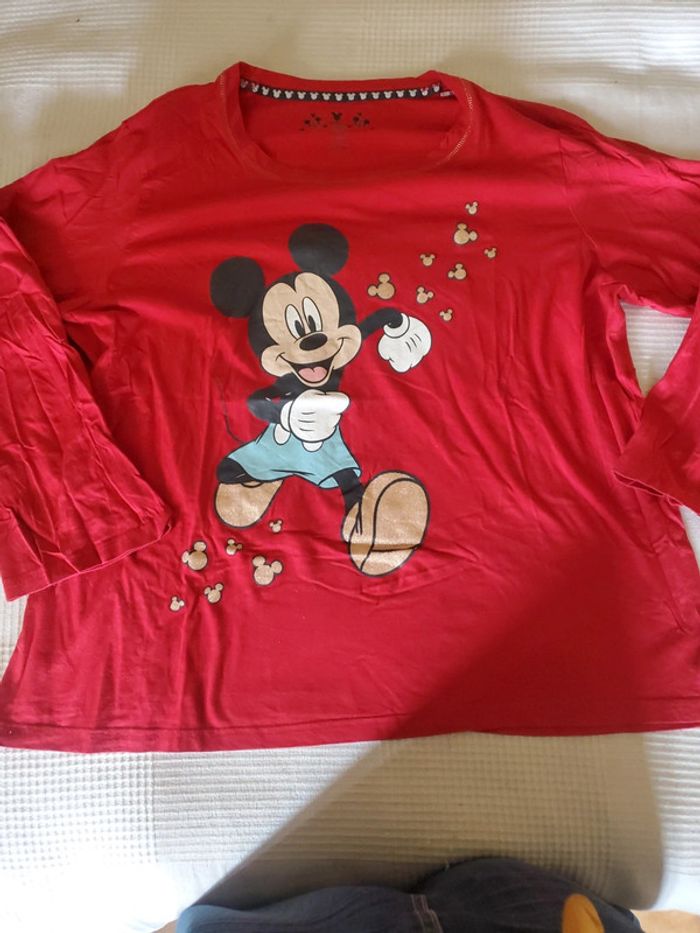 Tee shirt Mickey manches longues