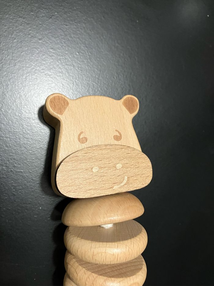 Hochet articulé en bois - photo numéro 2