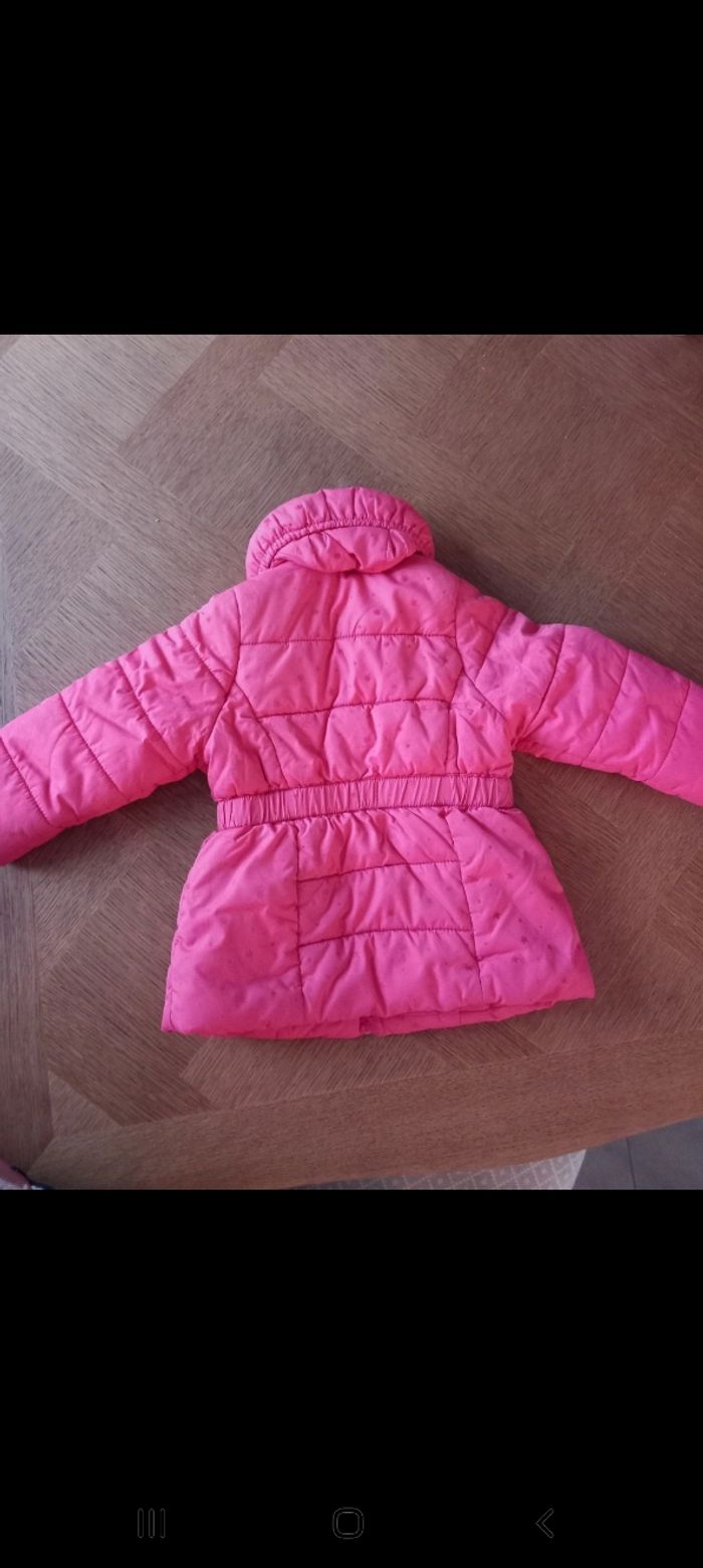 Manteau rose ikks 2 ans - photo numéro 2