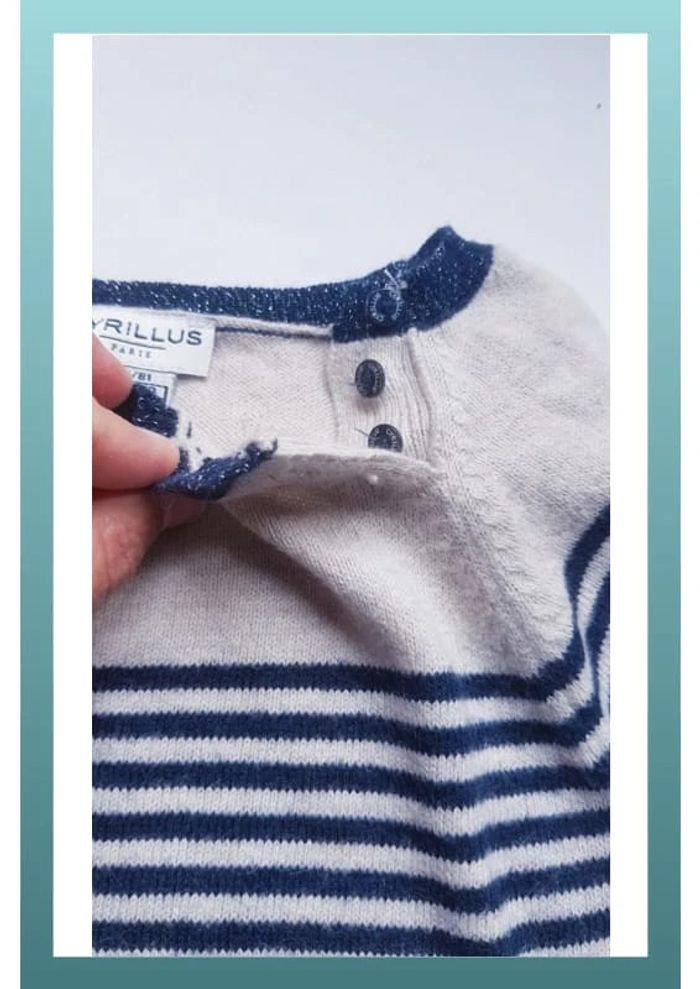 Robe angora mélangé hiver 18 mois - photo numéro 7