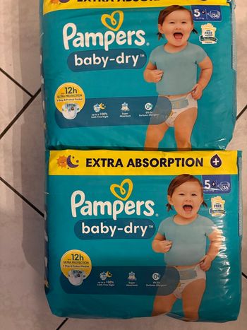 Pampers taille 5+