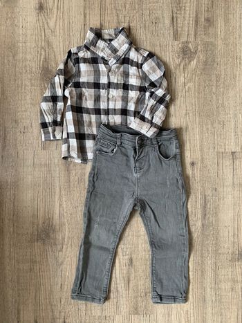 Ensemble pantalon chemise 24 mois