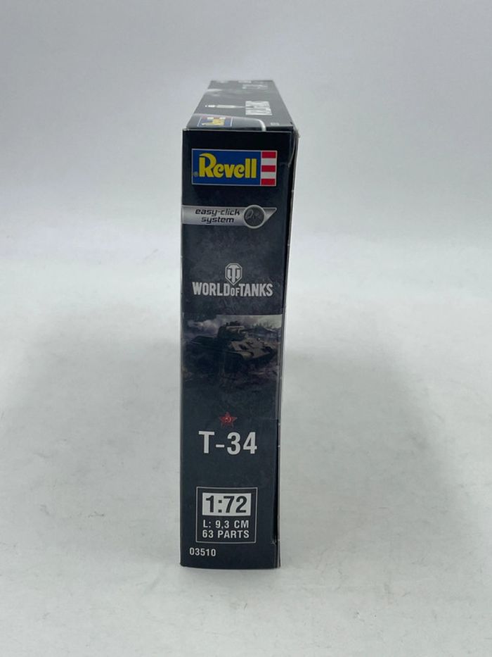 Maquette char militaire Revell World Of Tanks T-34 1:72 neuf - photo numéro 4