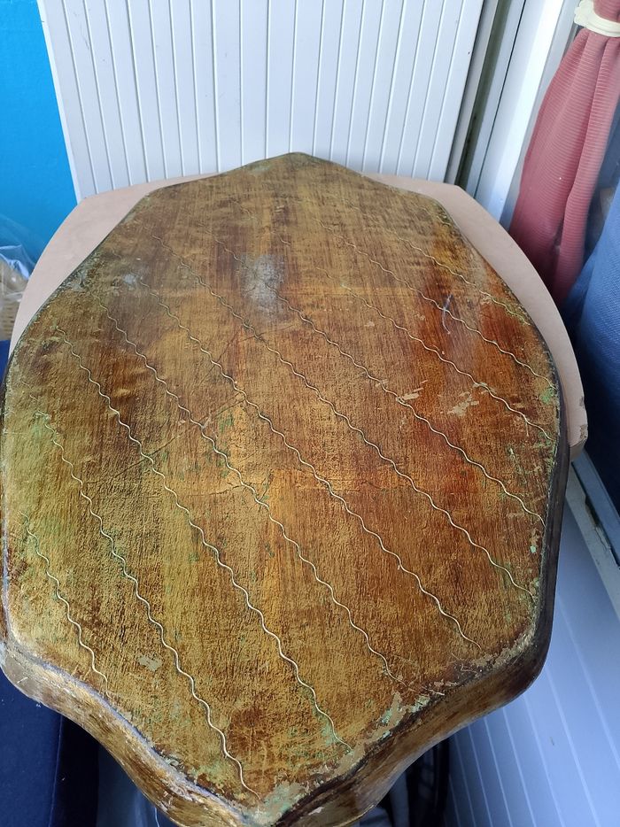 Ancien plateau Venisien en bois - photo numéro 4