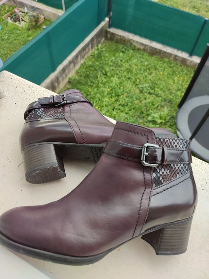 Bottines tamaris violine - photo numéro 2
