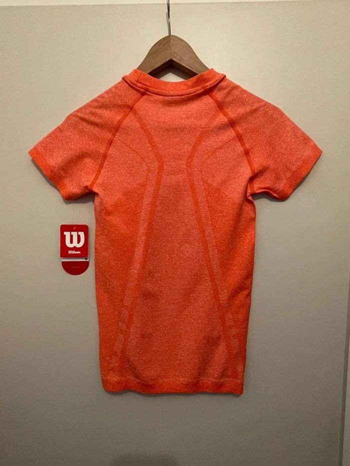 Wilson- T-shirt women Power seamless Crew taille XS - photo numéro 2