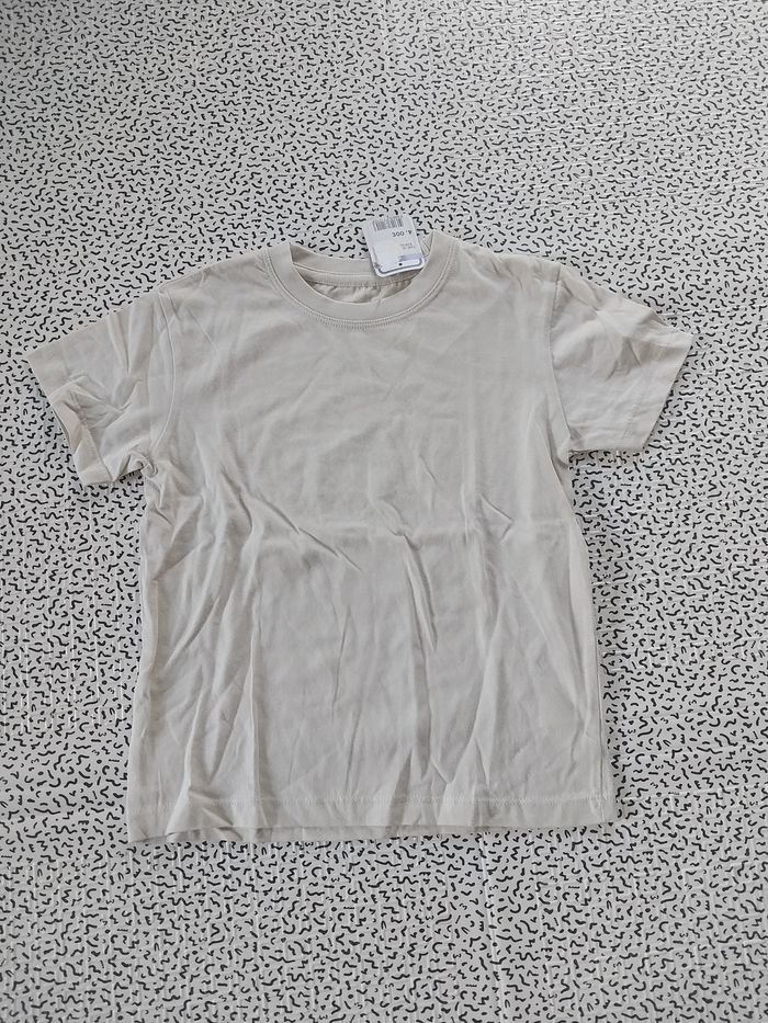 T-shirt basique coton bio 👕 Neuf avec étiquette – Tissaia – 4 ans