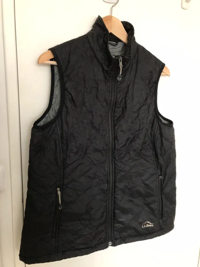 Gilet coupe-vent pliable