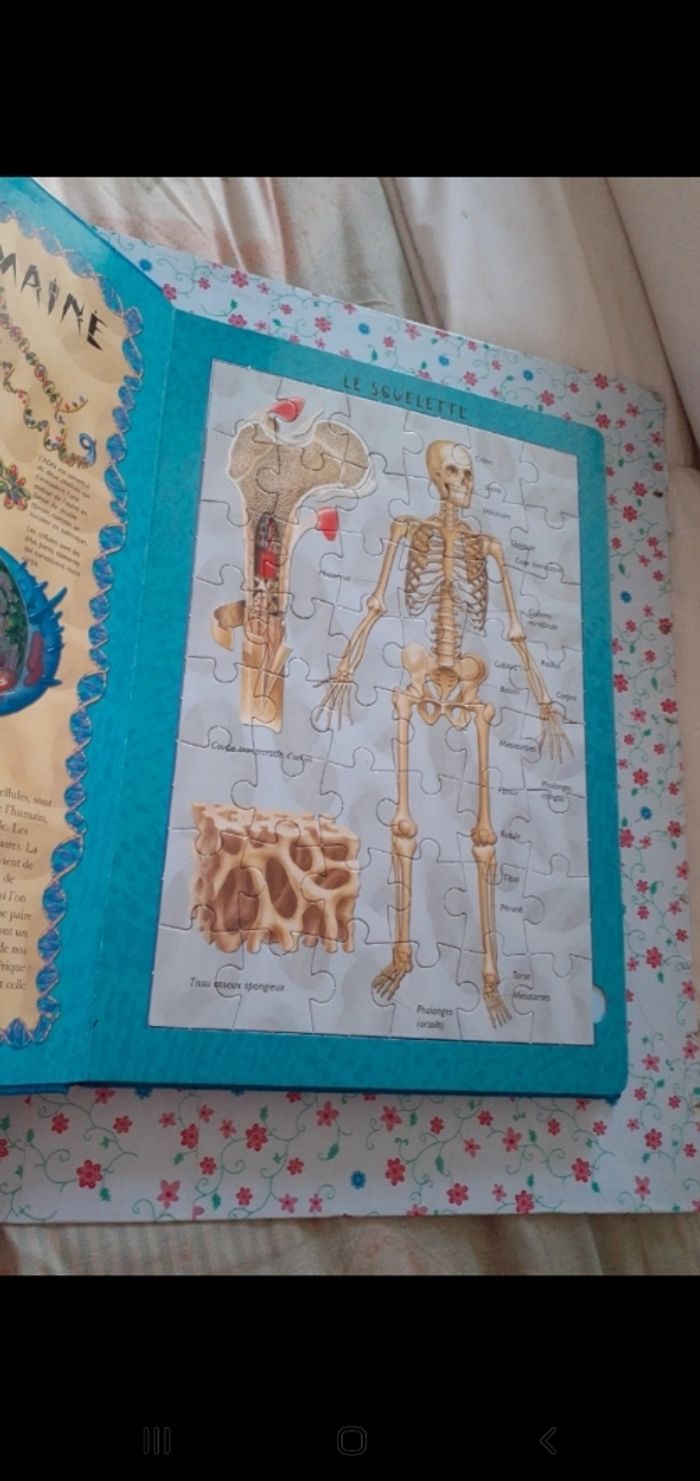 Livre 5 puzzles le corps humain - photo numéro 3