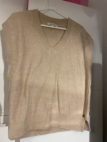 Pull léger beige