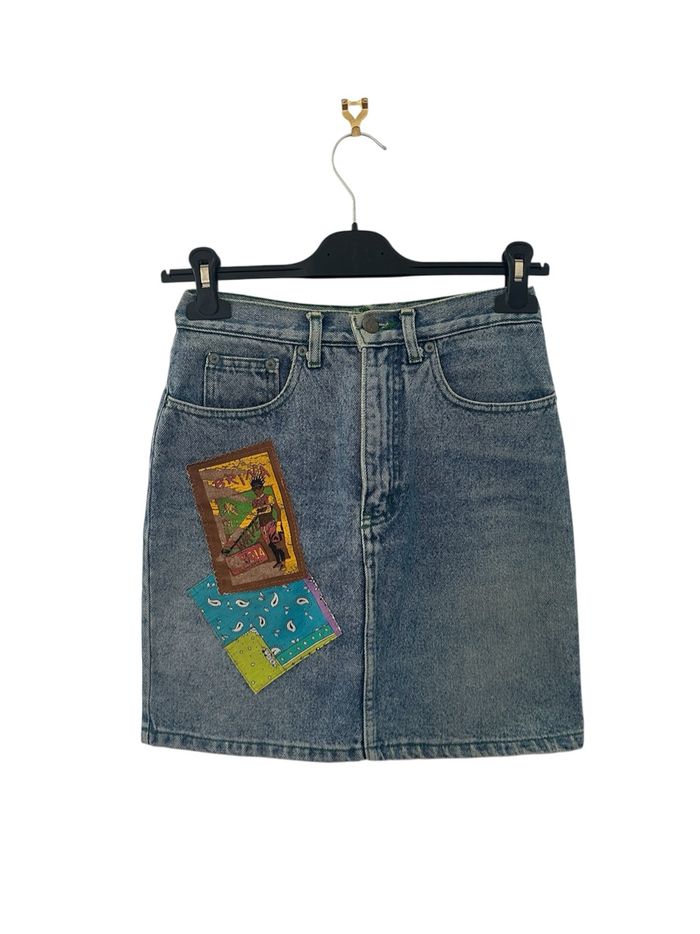 💙 Sublime jupe en jean Brina vintage 💙
