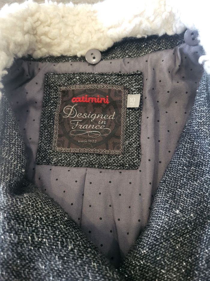 Veste blouson perfecto catimini fille 10 ans - photo numéro 3