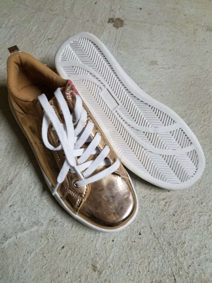 Baskets rose gold point.38