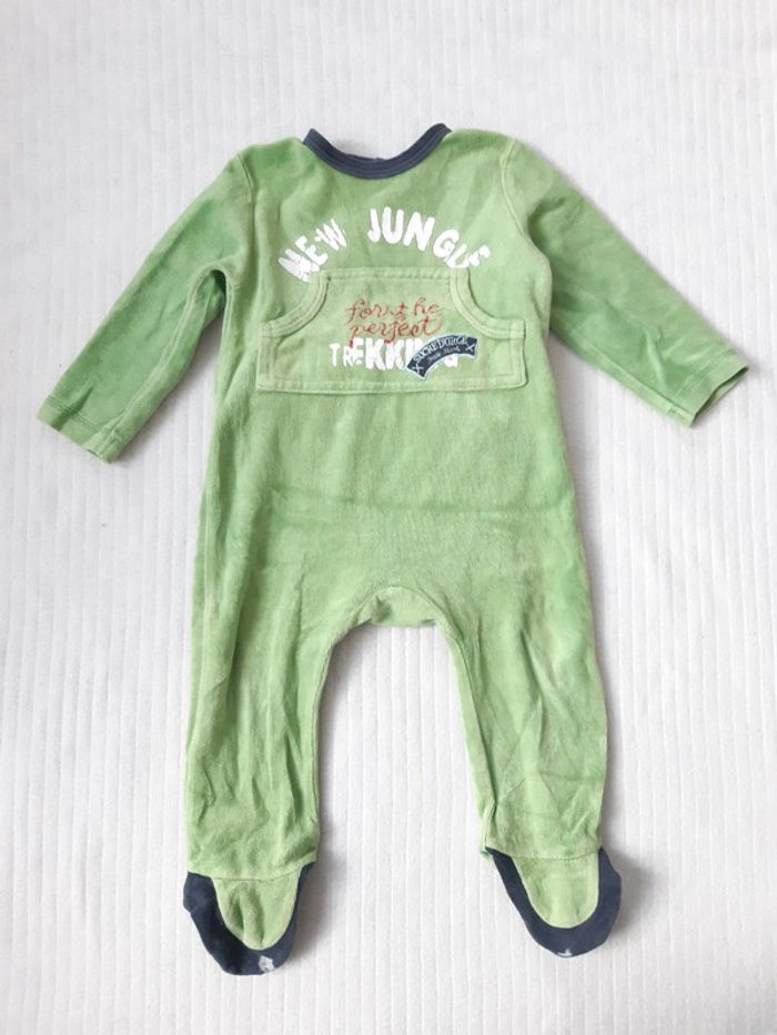 Pyjama vert 18 mois