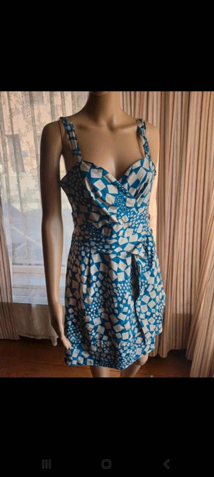 Robe vintage Marc Jacobs us6 fr38 soie/coton