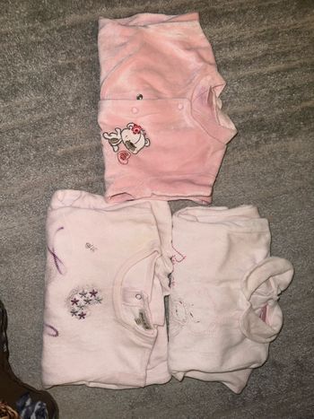 Pyjamas velour 3 mois