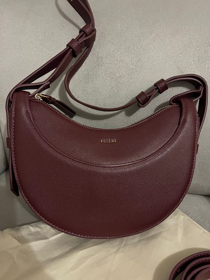 Sac polène à bandoulière cuir - photo numéro 4