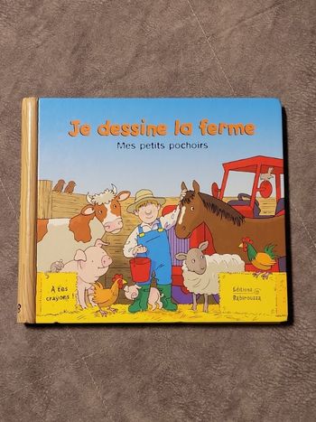 Je dessine la ferme Par Sabine Minssieux, Stuart Trotter (Illustrations)