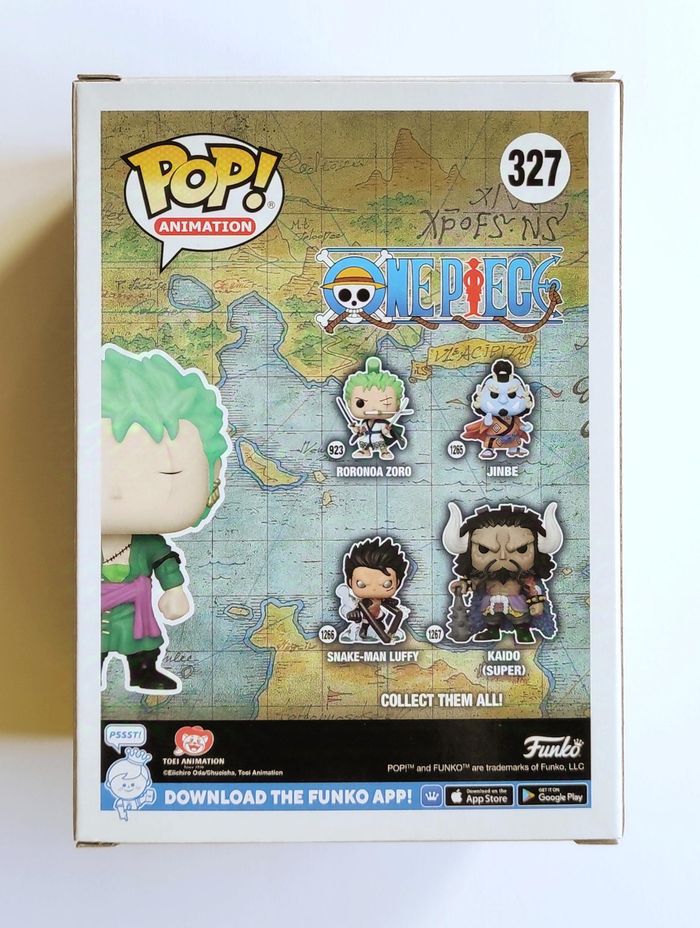 Funko POP Roronoa Zoro Glow in the Dark #327 - One Piece - Figurine Vinyle - photo numéro 3