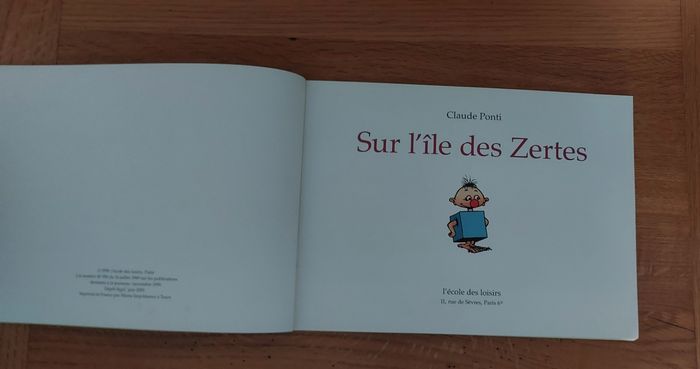 Sur l'île des Zertes - l'école des loisirs - photo numéro 2