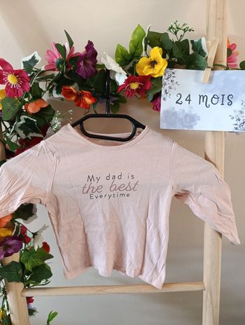 T-shirt manche longue Kiabi 24mois