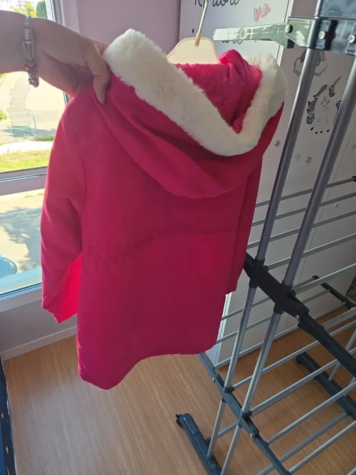 Manteau long fille  taille 7 ans - photo numéro 4
