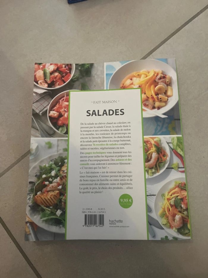 Livre de recettes Salades - photo numéro 2